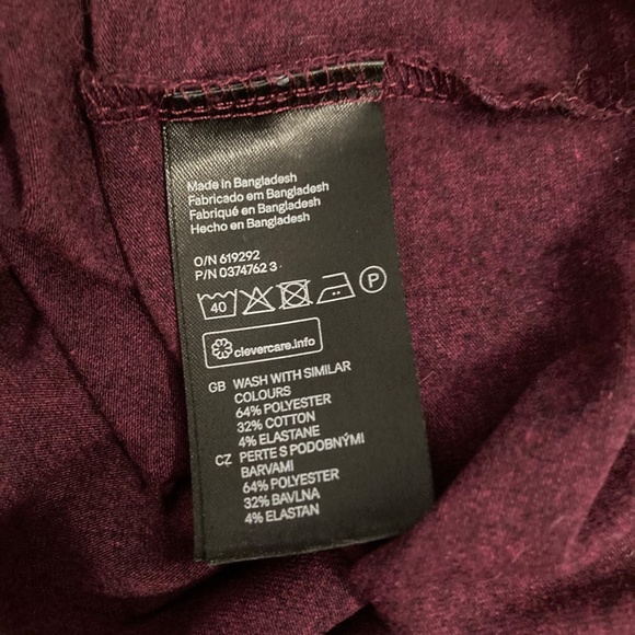 LAST CHANCE! H&M Wine Tank Dress - - Picture 4 of 5